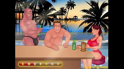 બીડીએસએમ રિસોર્ટમાં દવા પીતી બાળક